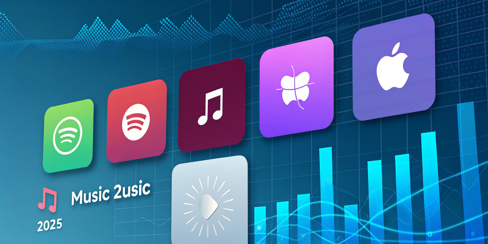 THE BEST MUSIC STREAMING APPS RIGHT NOW visual data 3